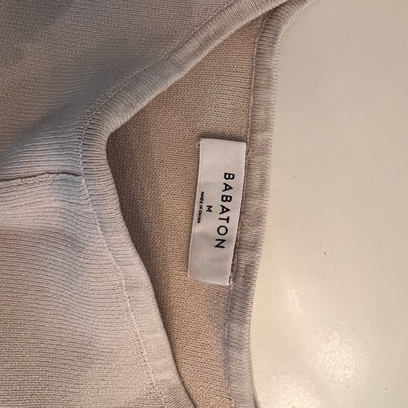 Aritzia Sculpt Knit Bustier Tank in Matte Pearl - Picture 3 of 3